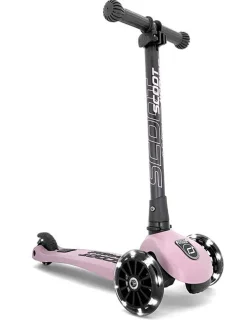 Løbehjul<Scoot & Ride Løbehjul - Highwaykick 3 m. LED, Rose