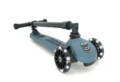 Løbehjul<Scoot & Ride Løbehjul - Highwaykick 3 m. LED, Steel