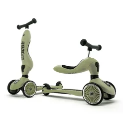 Tumlinge Legetøj|Løbehjul<Scoot & Ride Løbehjul/Løbecykel - Highwaykick 1, Olive