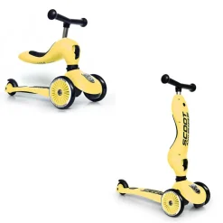 Grovmotorik|Løbehjul<Scoot & Ride Løbehjul/Løbecykel - Highwaykick 1, Lemon