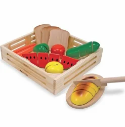Legekøkken & Legemad<Melissa & Doug Legemad - Mad i trækasse