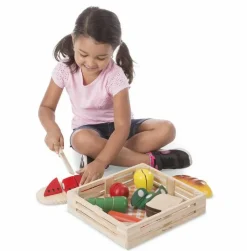 Legekøkken & Legemad<Melissa & Doug Legemad - Mad i trækasse