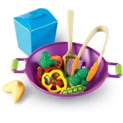 Tumlinge Legetøj|Legekøkken & Legemad<Learning Resources Legemad - Woksæt, 17 dele