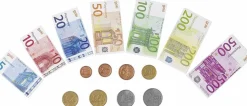 Rolleleg|Matematik & Leg<goki Legepenge - Euro, 116 dele