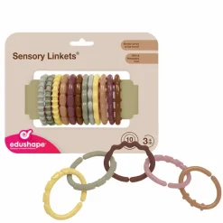 Legetøj Til Ferien|Babylegetøj<edushape Legeringe - Boho Chic, 10 stk