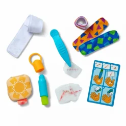 Rolleleg<Melissa & Doug Legesæt - Sår & skrammer, 16 dele