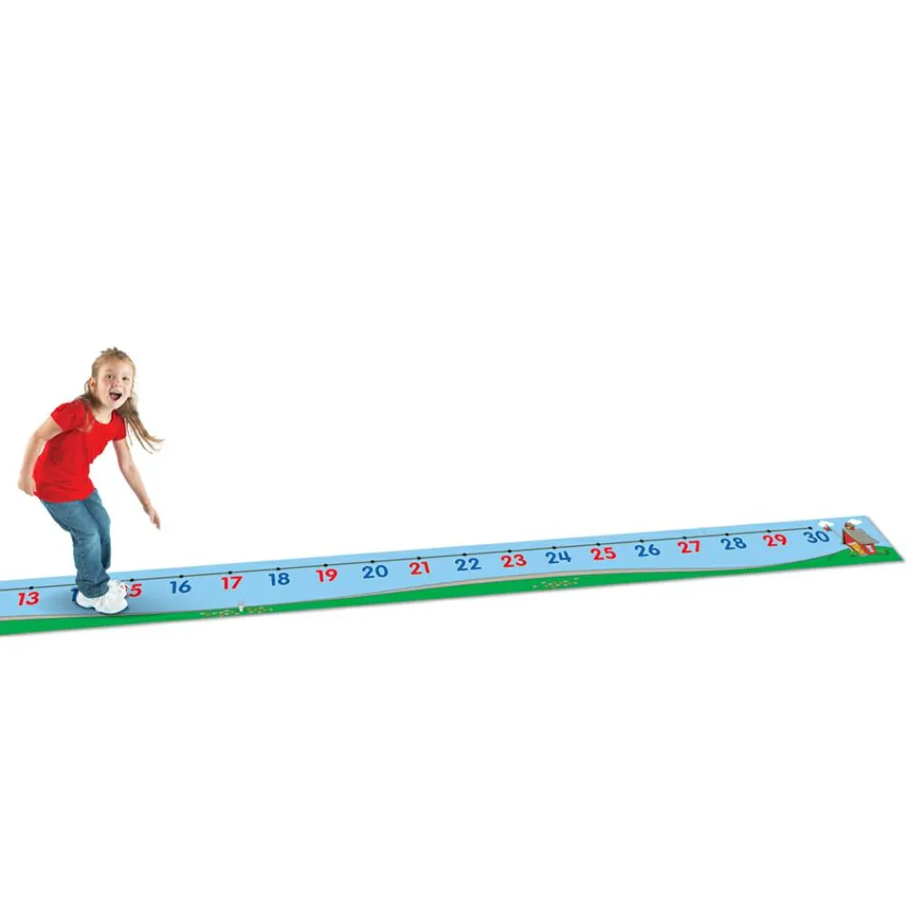 Logik & Talforståelse|Til Børneværelset<Learning Resources Legetæppe - Tallinje 0-30