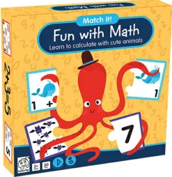 Logik & Talforståelse|Matematik & Leg< Leg & Lær-puslespil - Sjov med matematik