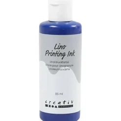 Kreativ Leg|Tegne- & Malegrej<Creativ Company Linoleumssværte 85 ml. - Blå