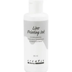 Tegne- & Malegrej|Kreativ Leg<Creativ Company Linoleumssværte 85 ml. - Hvid