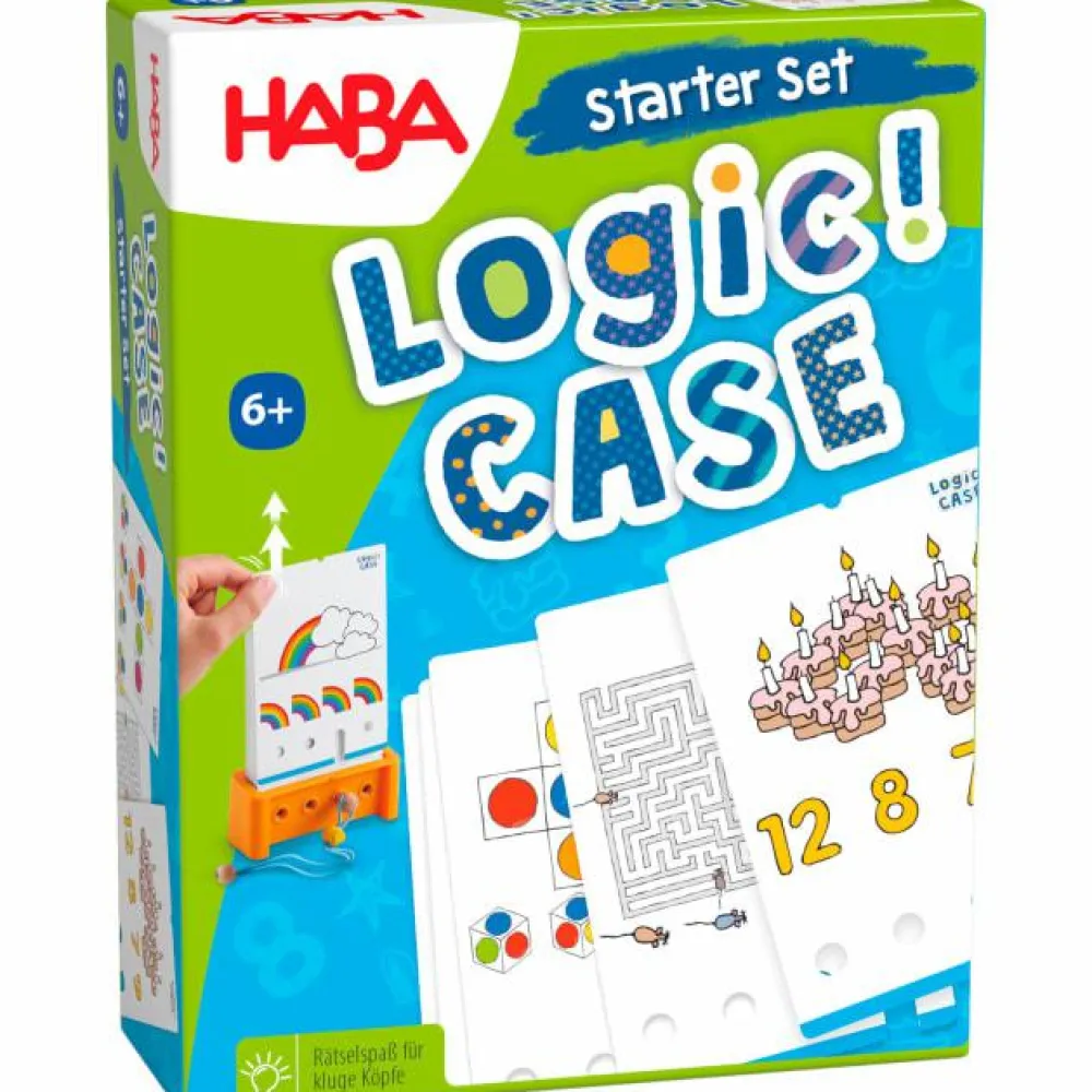 Montessori|Spil<Haba Logic! CASE startsæt, 6+ år