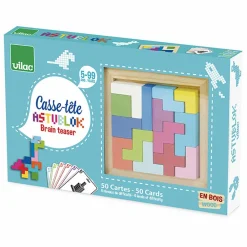 Logik & Talforståelse|Spil<Vilac Logikspil - Astublok Brain Teaser