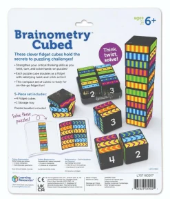 Logik & Talforståelse|Skolesjov<Learning Resources Logikspil - Brainometry Cubed