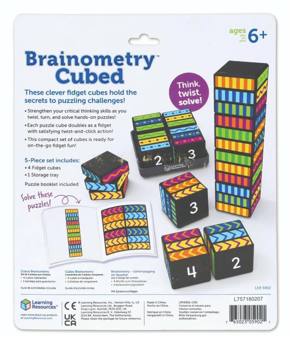 Logik & Talforståelse|Skolesjov<Learning Resources Logikspil - Brainometry Cubed
