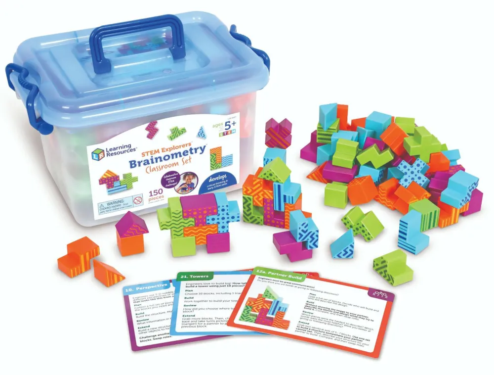 Logik & Talforståelse|Stem Læringslegetøj<Learning Resources Logikspil - Brainometry, klassesæt