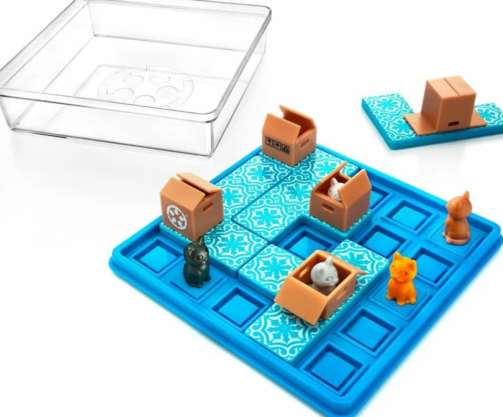 Logik & Talforståelse|Legetøj Til Ferien<SmartGames Logikspil - Cats & Boxes