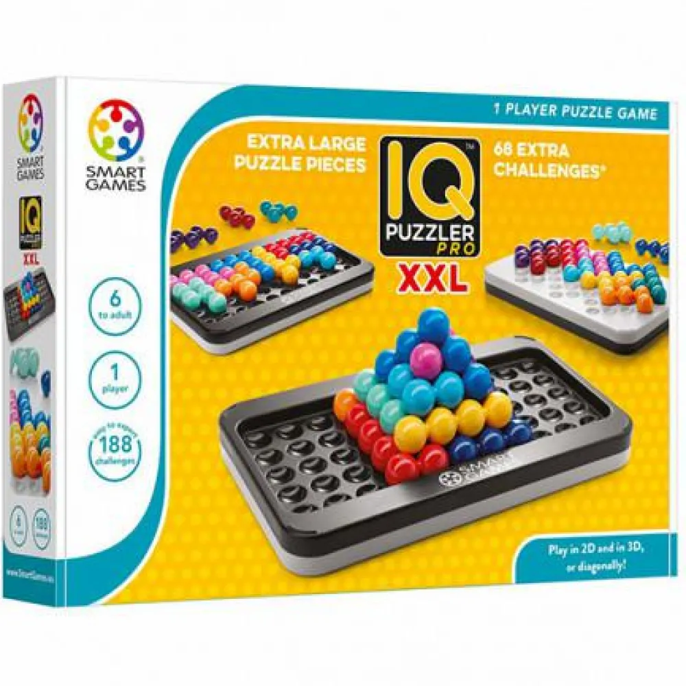Logik & Talforståelse|Spil< Logikspil - IQ Puzzler Pro XXL