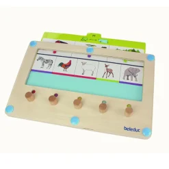 Montessori|Spil<Beleduc Logikspil - Logiturn inkl. 25 opgavekort