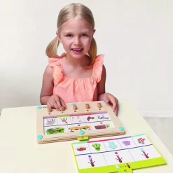 Montessori|Spil<Beleduc Logikspil - Logiturn inkl. 25 opgavekort