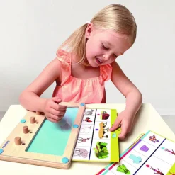 Montessori|Spil<Beleduc Logikspil - Logiturn inkl. 25 opgavekort