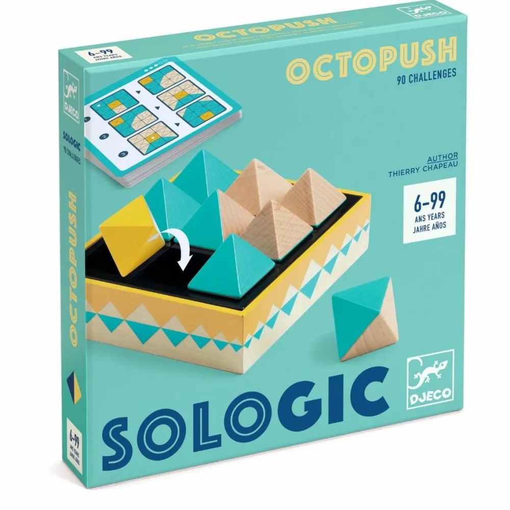 Spil<Djeco Logikspil - OctoPush