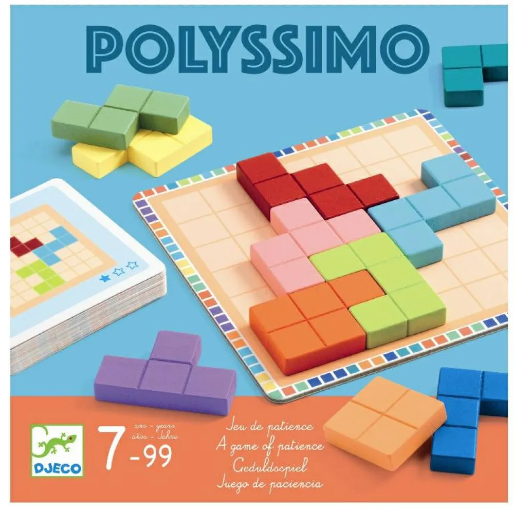 Logik & Talforståelse|Montessori<Djeco Logikspil - Polyssimo