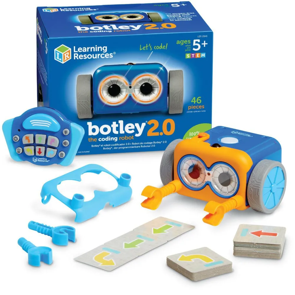 Stem Læringslegetøj|Robot Legetøj<Learning Resources Lær at kode med robotten Botley® 2.0