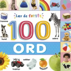 Børnebøger|Babylegetøj<Forlaget Bolden Lær de første 100 ord