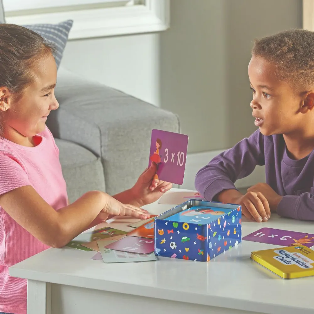 Skolesjov|Matematik & Leg<Learning Resources Læringskort - Øv multiplikation