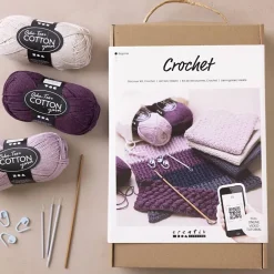 Voksenværk|Kreativ Leg<Creativ Company Læringssæt - Hæklekunst
