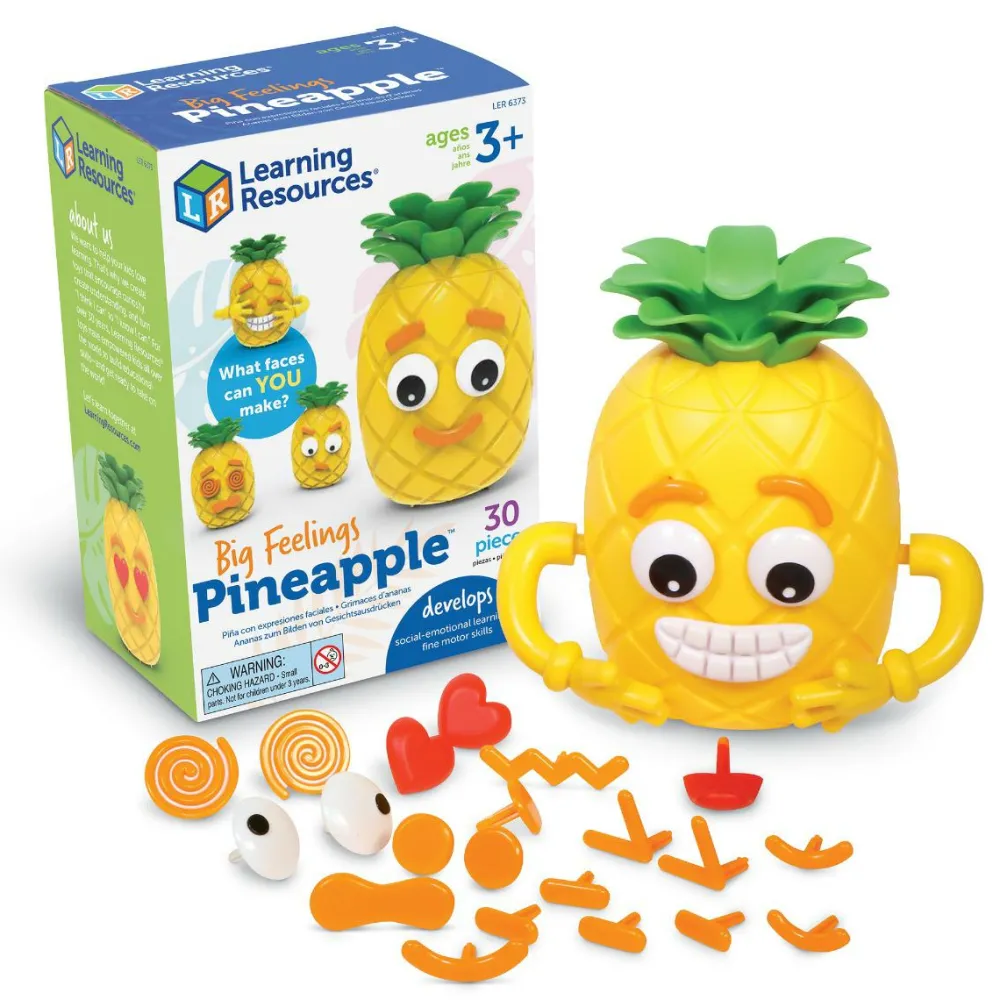 Sociale Kompetencer|Sprog & Leg<Learning Resources Lær om følelser - Ananas