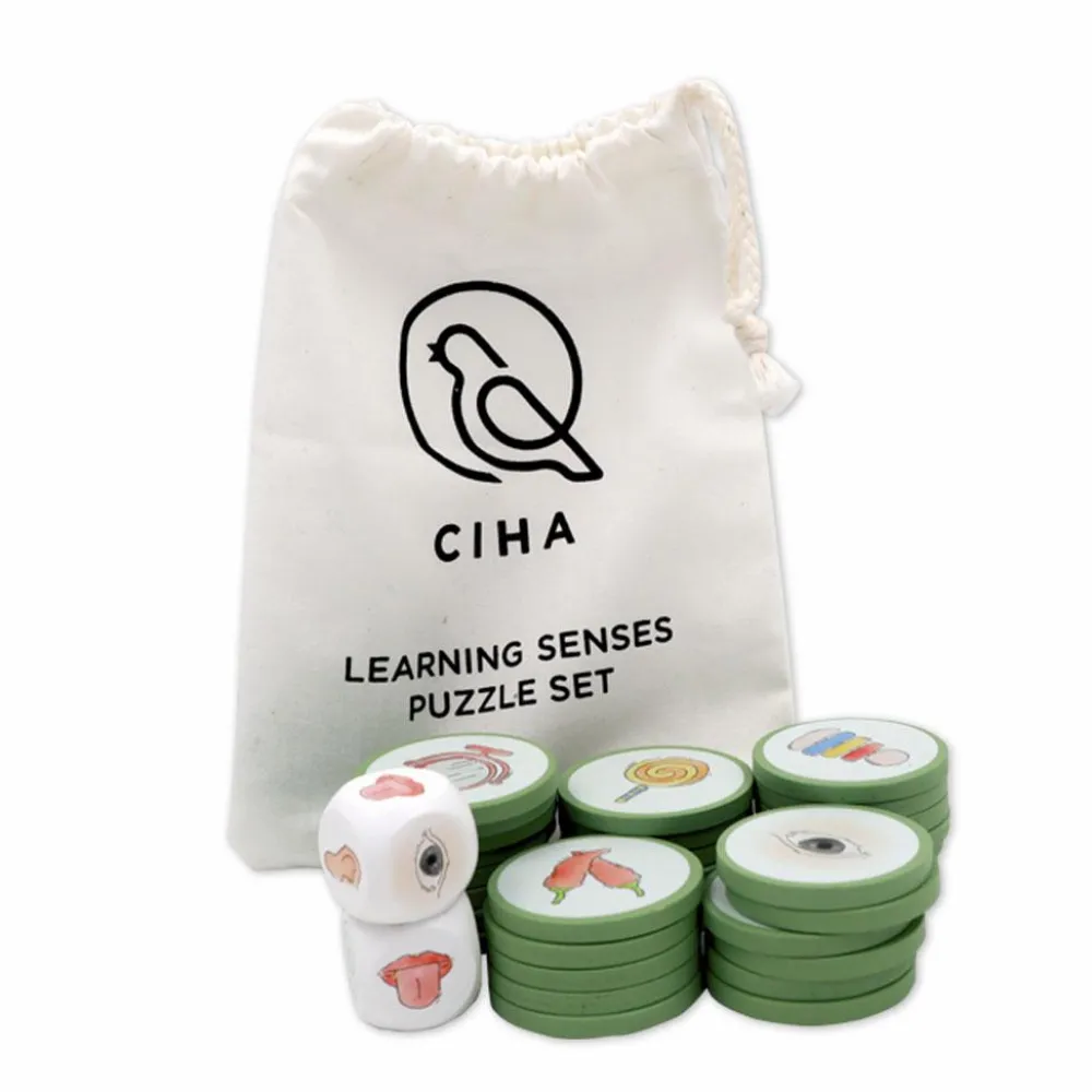 Sprog & Leg<Ciha Lær om sanserne