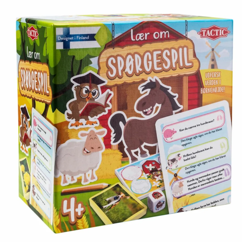 Sprog & Leg|Skolesjov<Tactic Lær om - Spørgespil