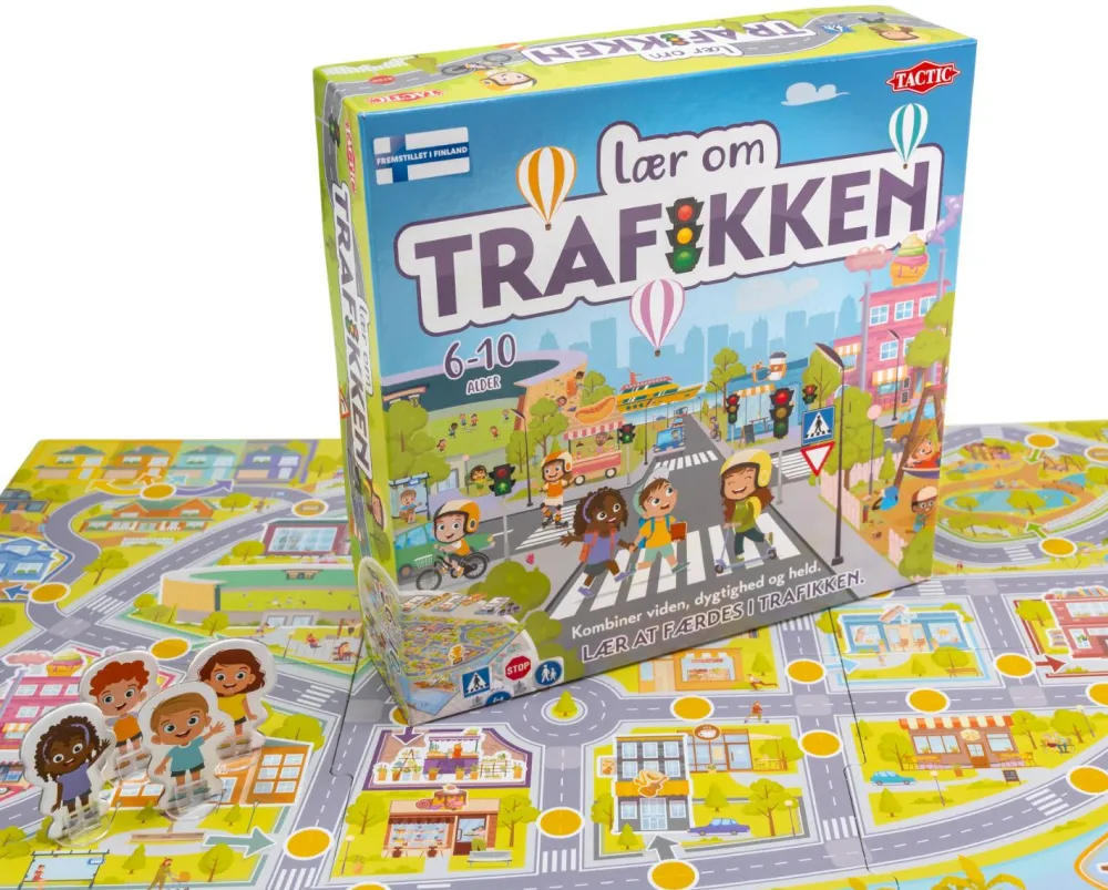 Skolesjov|Børnesikkerhed<Tactic Lær om - Trafikken