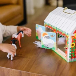 Vis Alle Varer (Særlige Behov)|Finmotorik<Melissa & Doug Låsehus - Bondegården