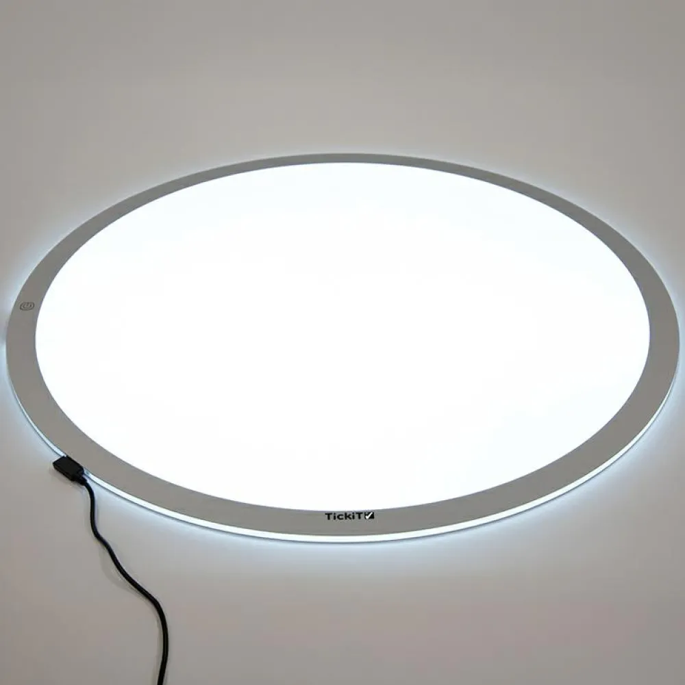 Skolesjov|Lysborde<tickit® Lyspanel Ø60 cm