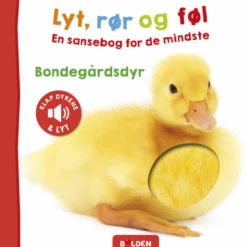 Børnebøger|Tumlinge Legetøj<Forlaget Bolden Lyt, rør og føl - Bondegårdsdyr