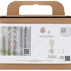 Kreativ Leg<Creativ Company Macramé kit - Drømmefanger m. krystal
