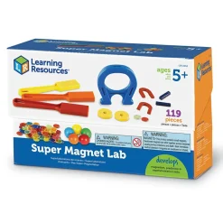 Stem Læringslegetøj|Naturvidenskab<Learning Resources Magnet Laboratoriet, 119 dele