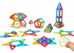 Skolesjov|Matematik & Leg<Polydron MAG | Transparent | 100 dele