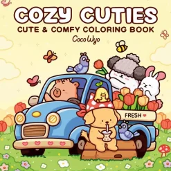 Voksenværk|Legetøj Til Ferien< Malebog - Cozy Cuties