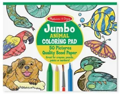 Tegne- & Malegrej<Melissa & Doug Malebog - Jumbo med dyr