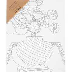 Voksenværk|Tegne- & Malegrej<Creativ Company Malerlærred 24 x 30 cm - Buket i vase