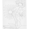 Voksenværk|Tegne- & Malegrej<Creativ Company Malerlærred 24 x 30 cm - Der vokser en blomst