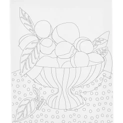 Voksenværk|Tegne- & Malegrej<Creativ Company Malerlærred 24 x 30 cm - Frugtskål