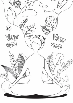 Ro & Fordybelse|Mindfulness For Børn<Forlaget Bolden Maling og mindfulness - En malebog til fordybelse