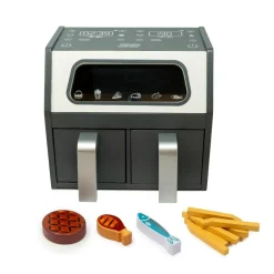 Trælegetøj|Legekøkken & Legemad<mamamemo ® Airfryer inkl. tilbehør