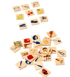 Sprog & Leg|Sorterings- & Stablelegetøj<Toys for Life Match tre billedkort - Styrk ordforrådet