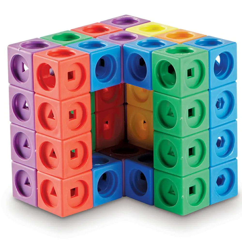 Logik & Talforståelse|Stem Læringslegetøj<Learning Resources MathLink 100 stk. - Inkl. 10 udfordringer