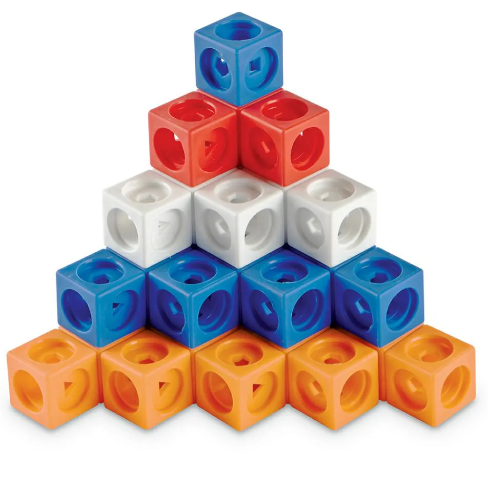 Logik & Talforståelse|Stem Læringslegetøj<Learning Resources MathLink 100 stk. - Inkl. 10 udfordringer